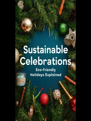 cover image of Sustainable Celebrations